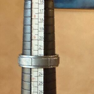 Triton Men's Classic Ornate Tungsten Carbide Band